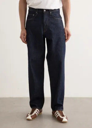 Hard Twist Denim Wide Pants