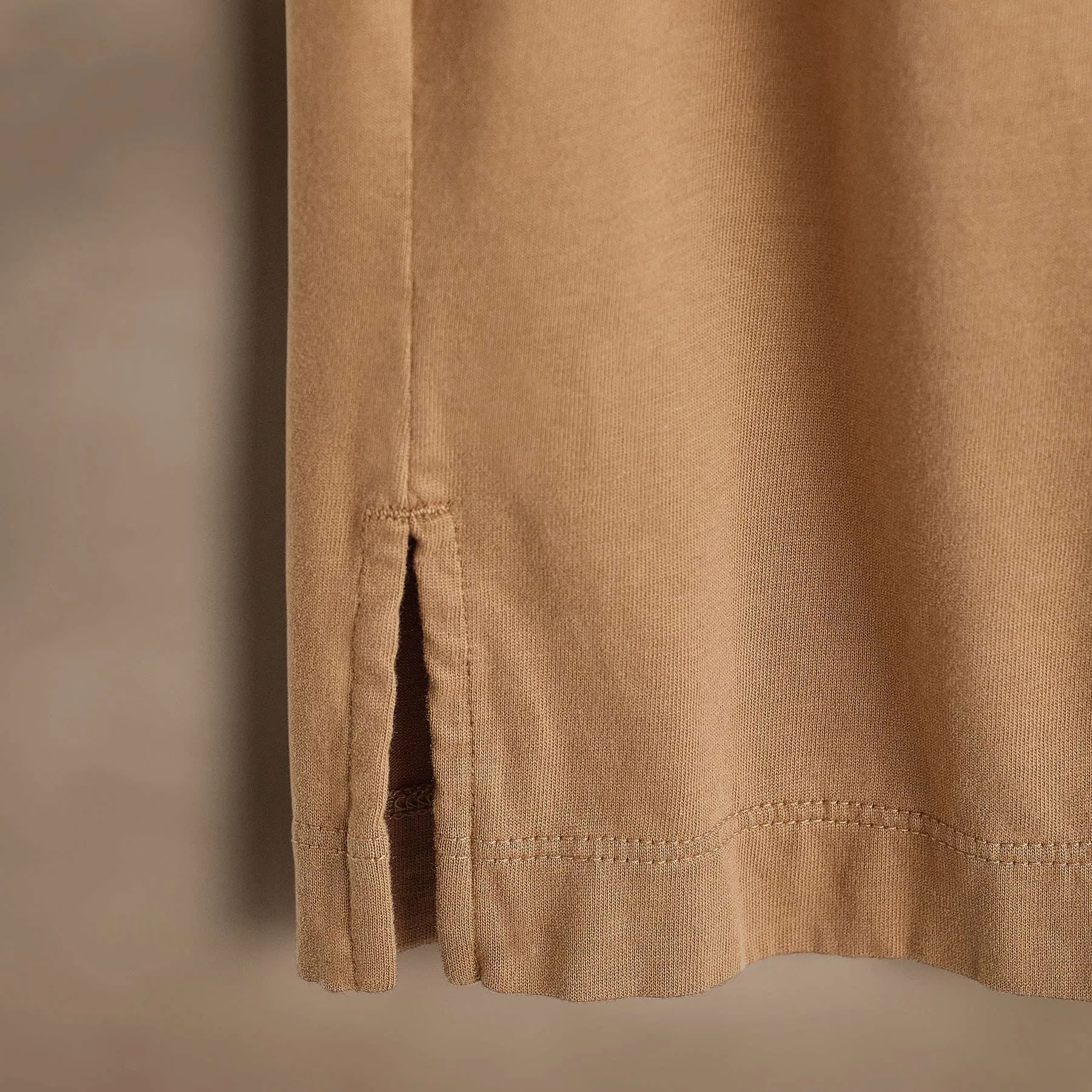 Heavy Luxe Jersey Long Sleeve - Camel