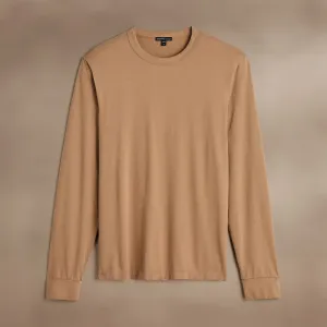 Heavy Luxe Jersey Long Sleeve - Camel