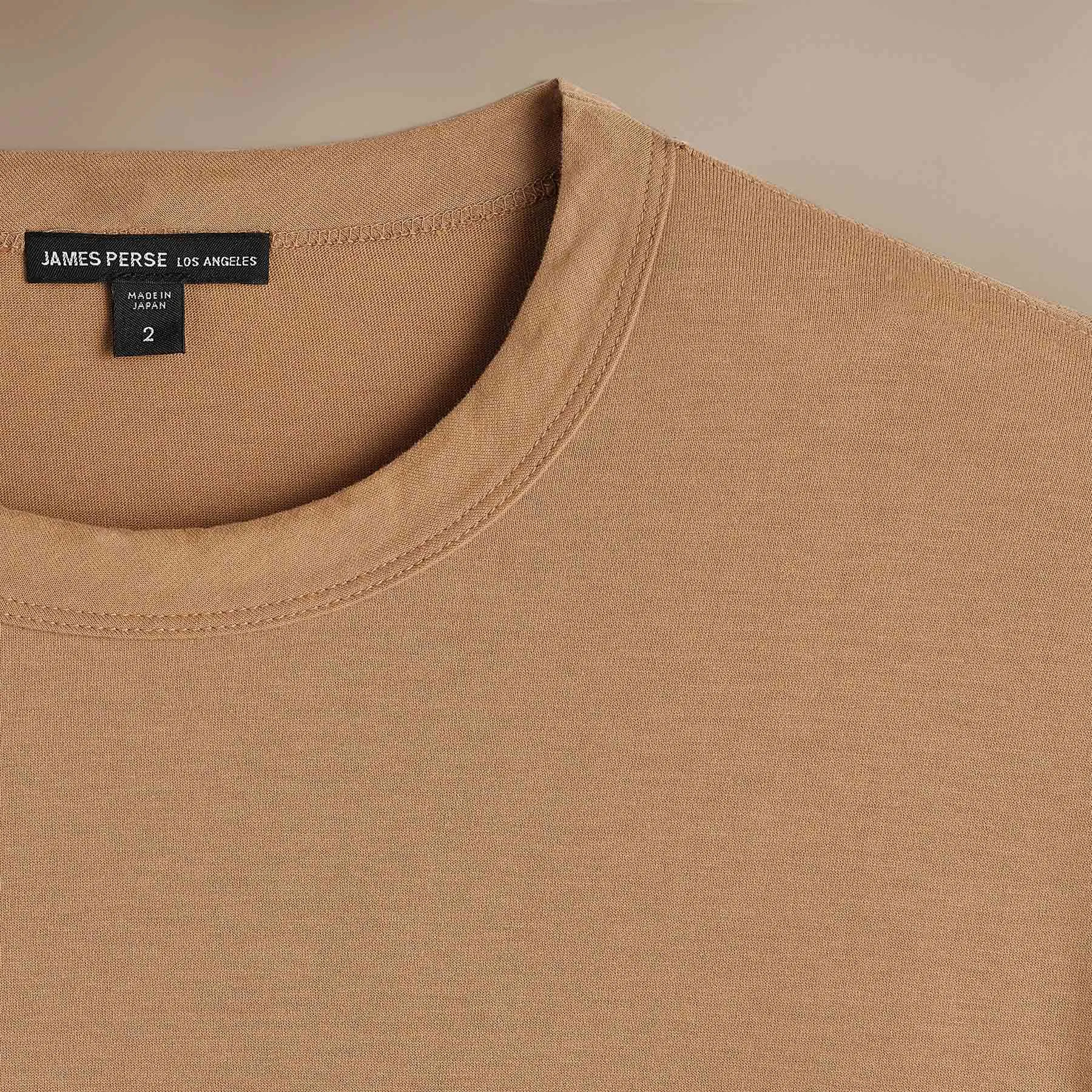Heavy Luxe Jersey Long Sleeve - Camel