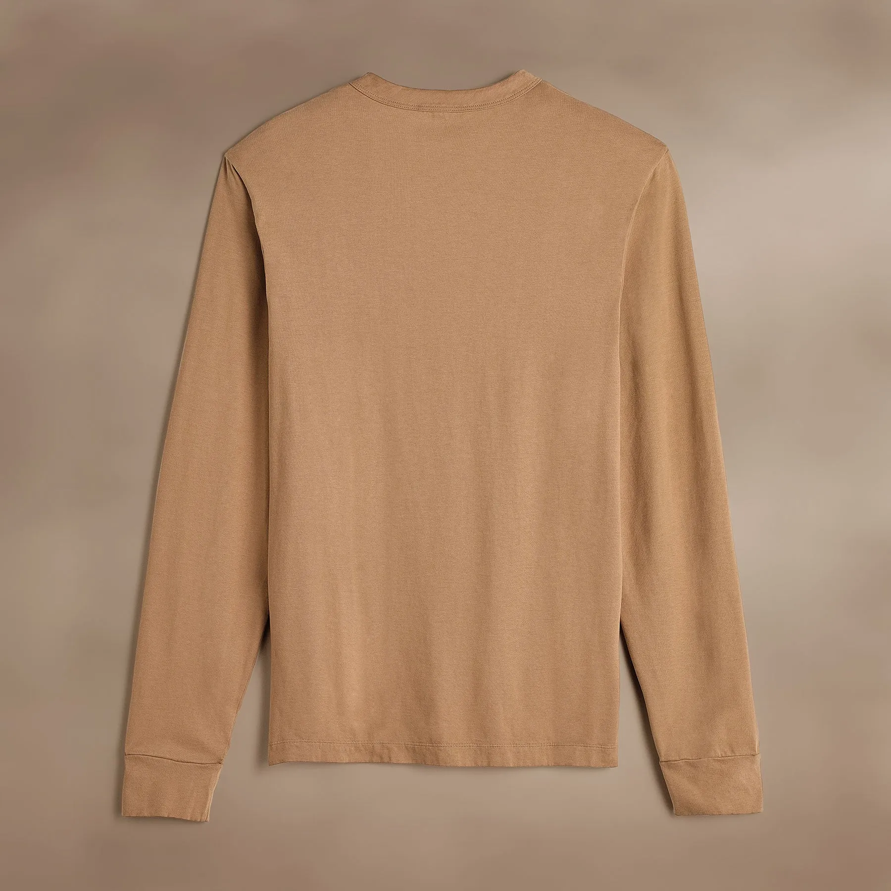 Heavy Luxe Jersey Long Sleeve - Camel
