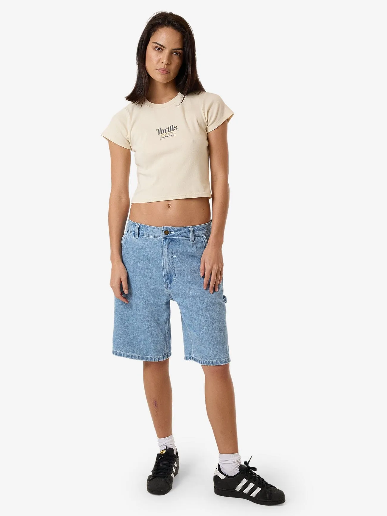 Higher Road Mini Tee - Unbleached
