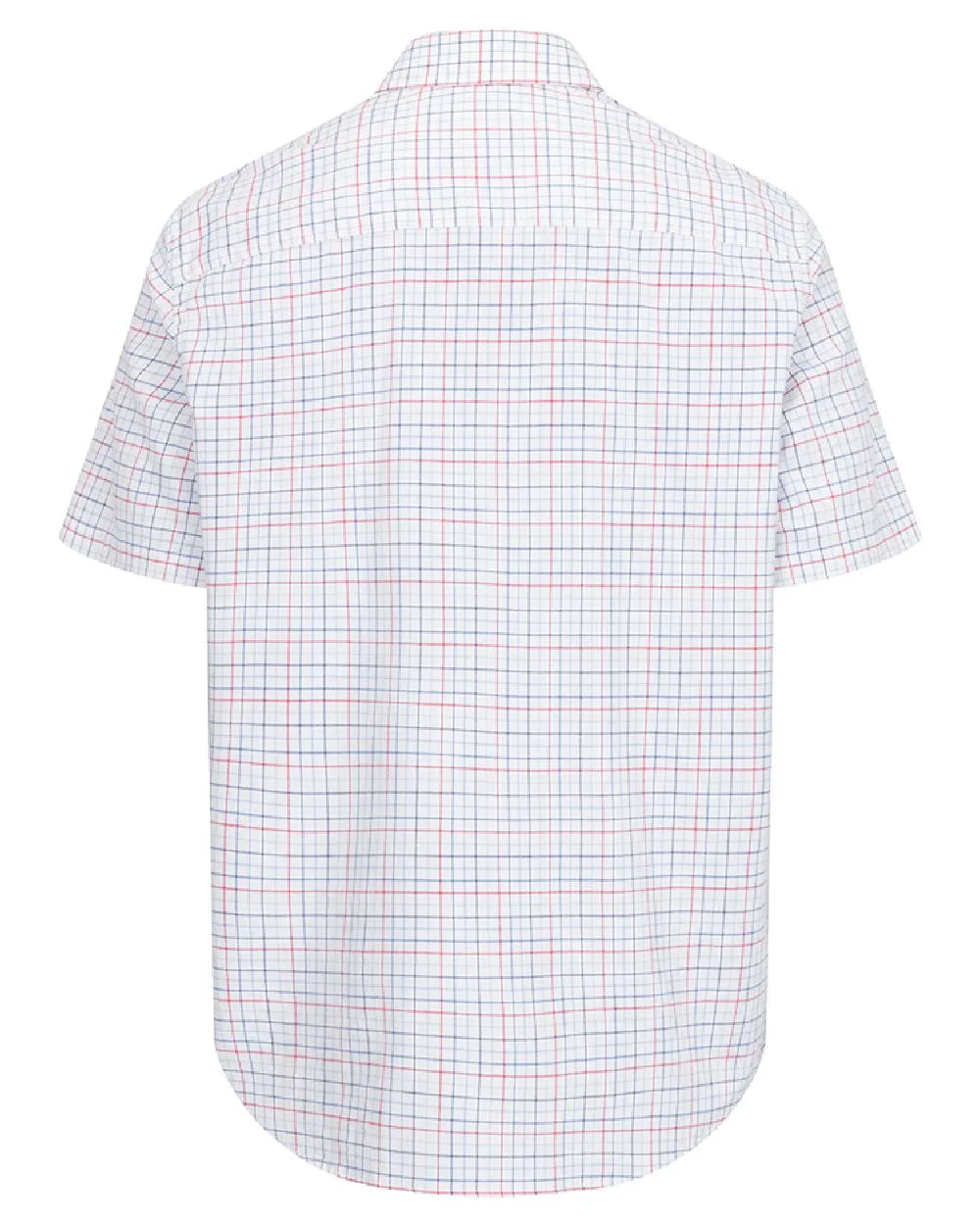Hoggs of Fife Mens Callum Short Sleeve Tattersall Shirt