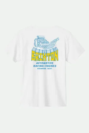 Horsepower S/S Standard T-Shirt - White