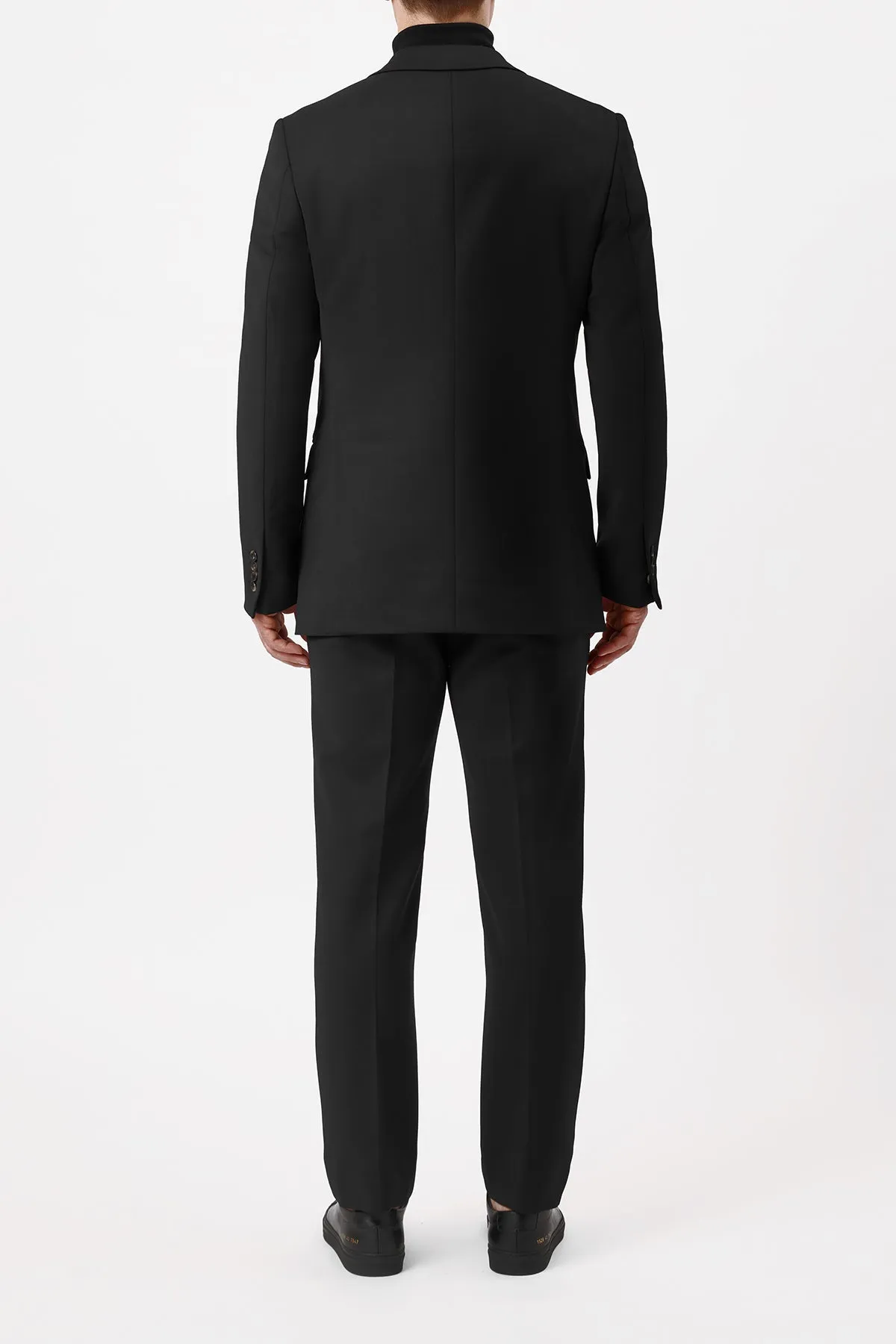 Irving Jacket in Black Sportswear Wool