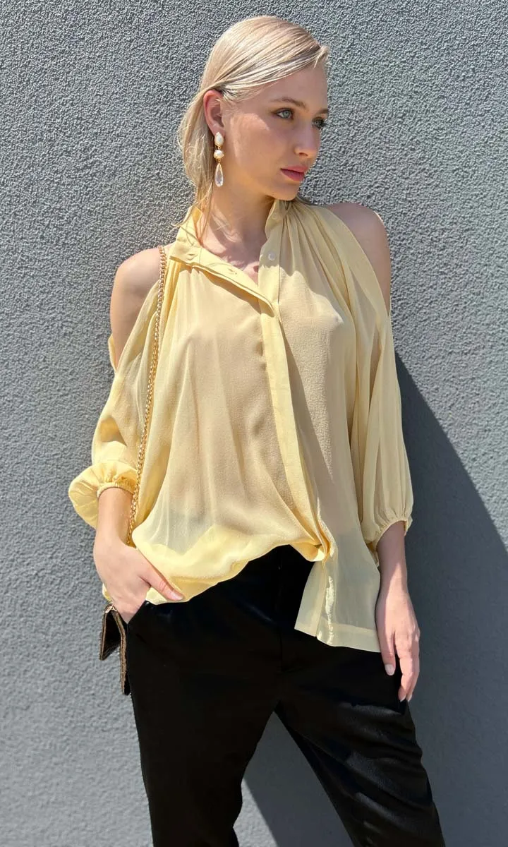 KITX Freedom Flyer Shirt - Lemon SIlk
