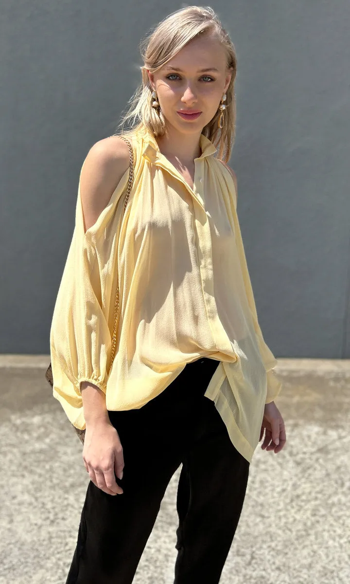KITX Freedom Flyer Shirt - Lemon SIlk