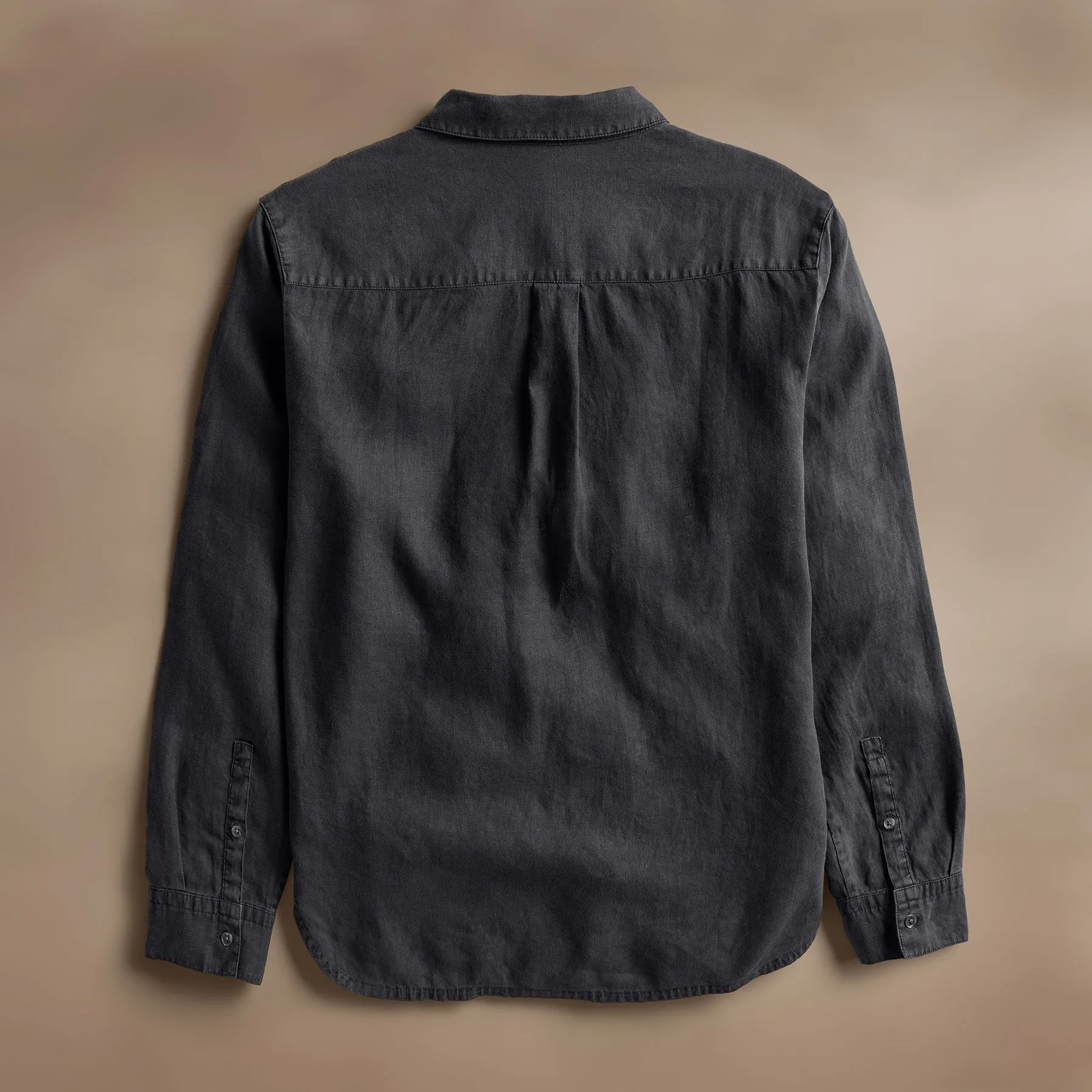Lightweight Linen Shirt - Magma Pigment