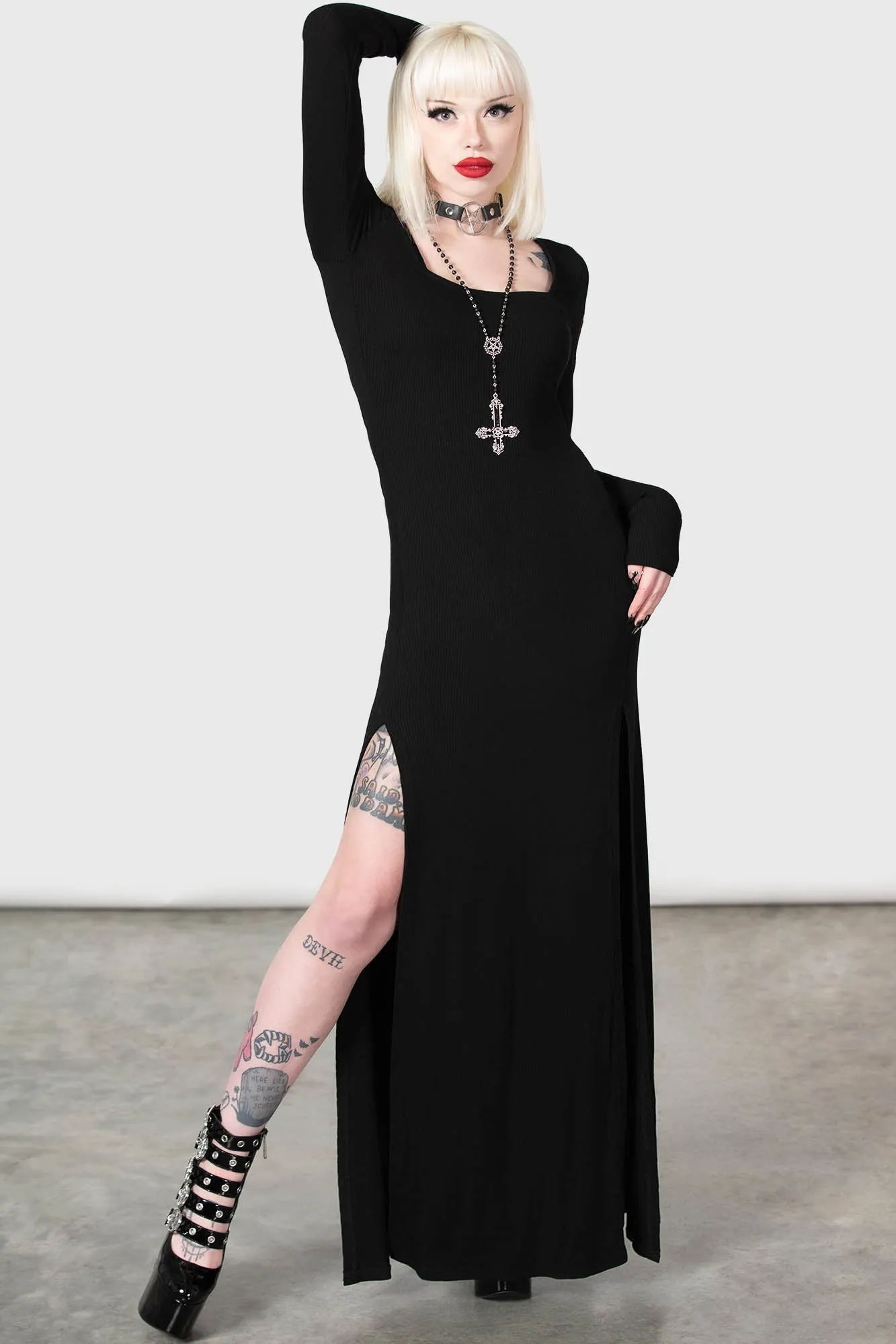 Lilith's Rage Long Sleeve Dress