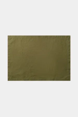 Linen Placemats Olive