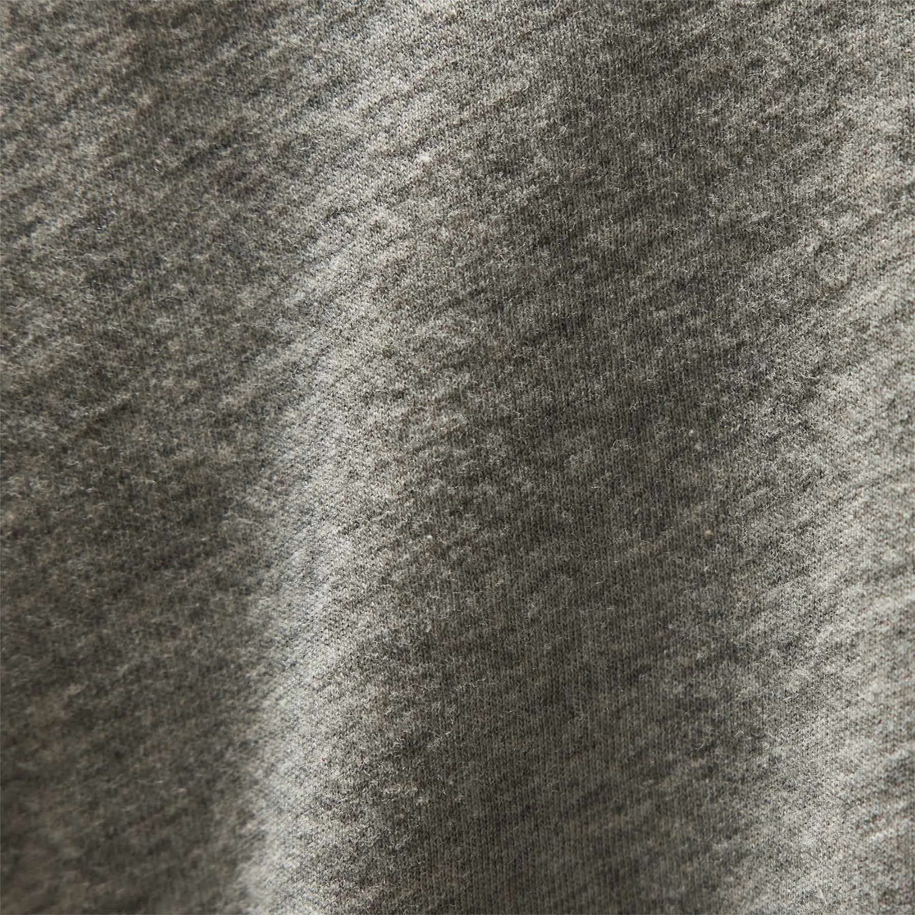 Long Sleeve Crew Neck - Heather Grey