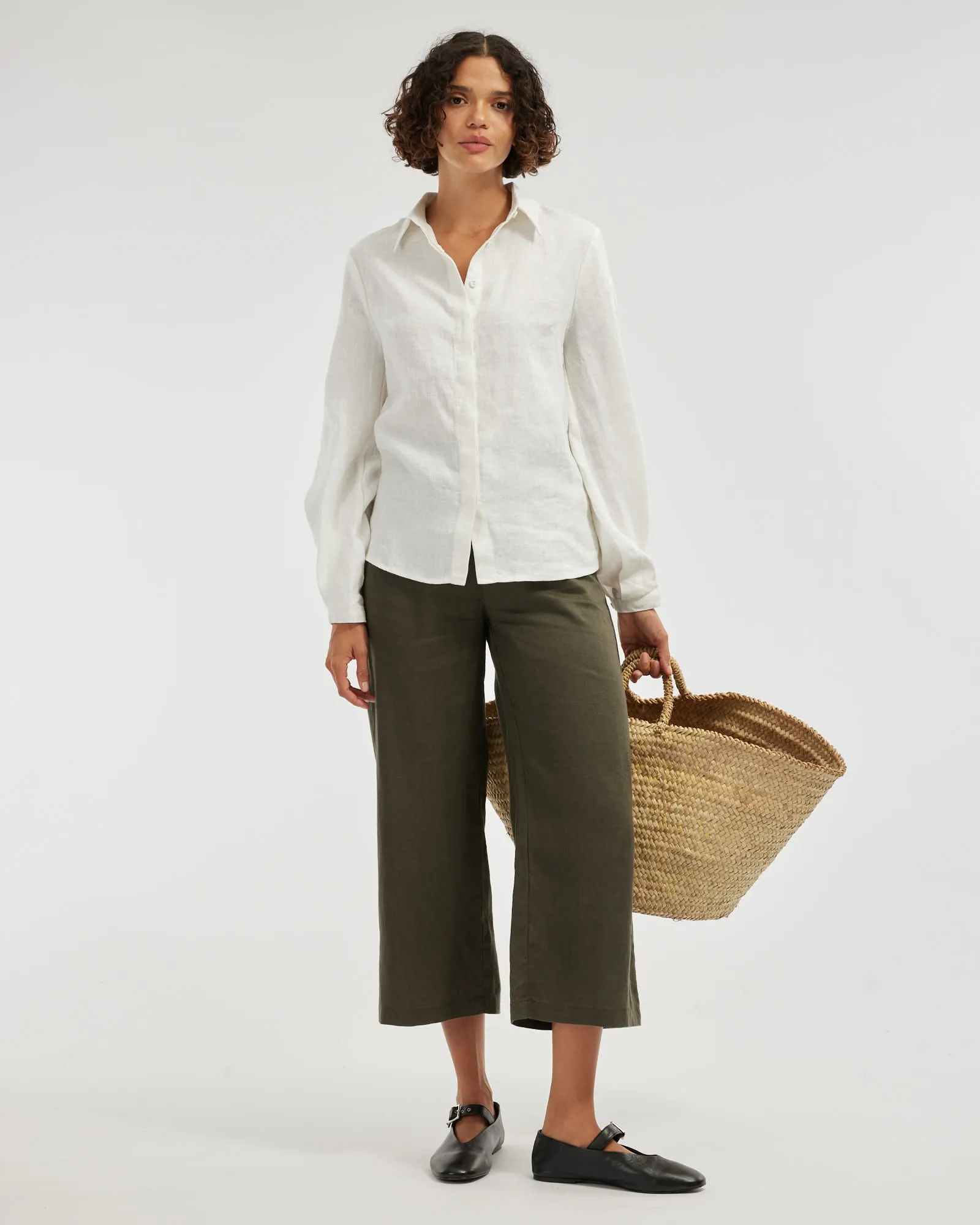 Luma Linen Shirt - Ivory