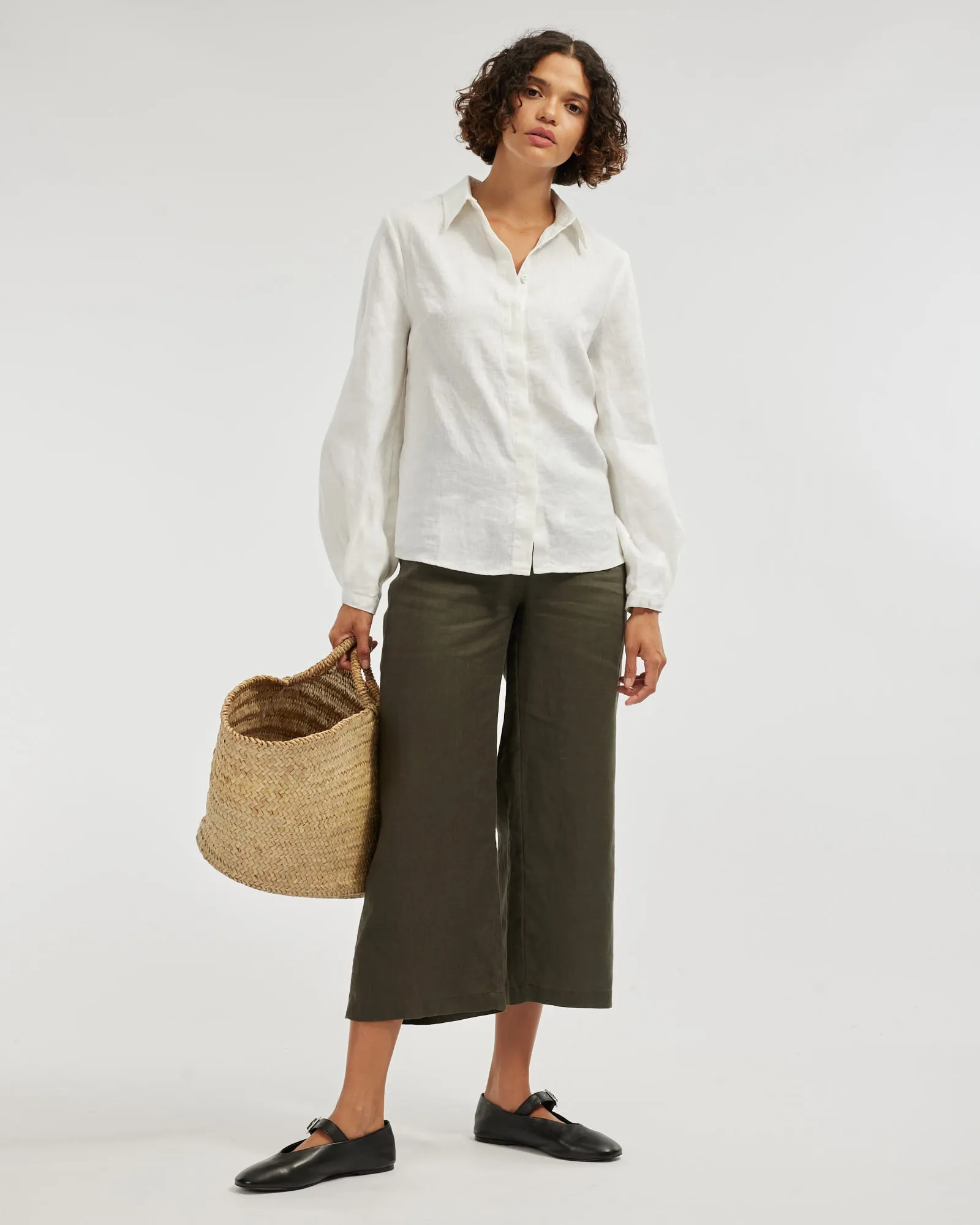 Luma Linen Shirt - Ivory