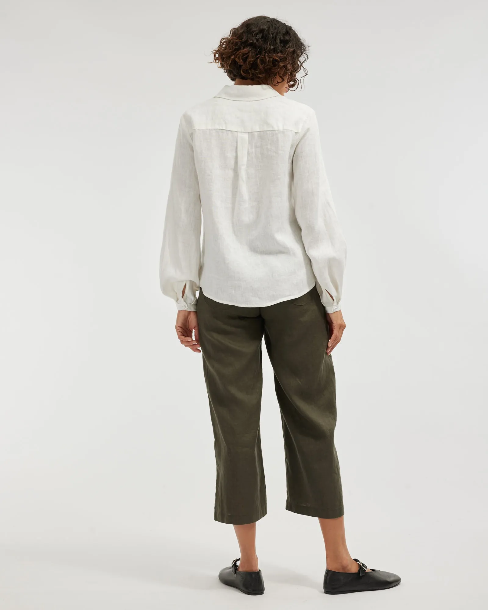 Luma Linen Shirt - Ivory
