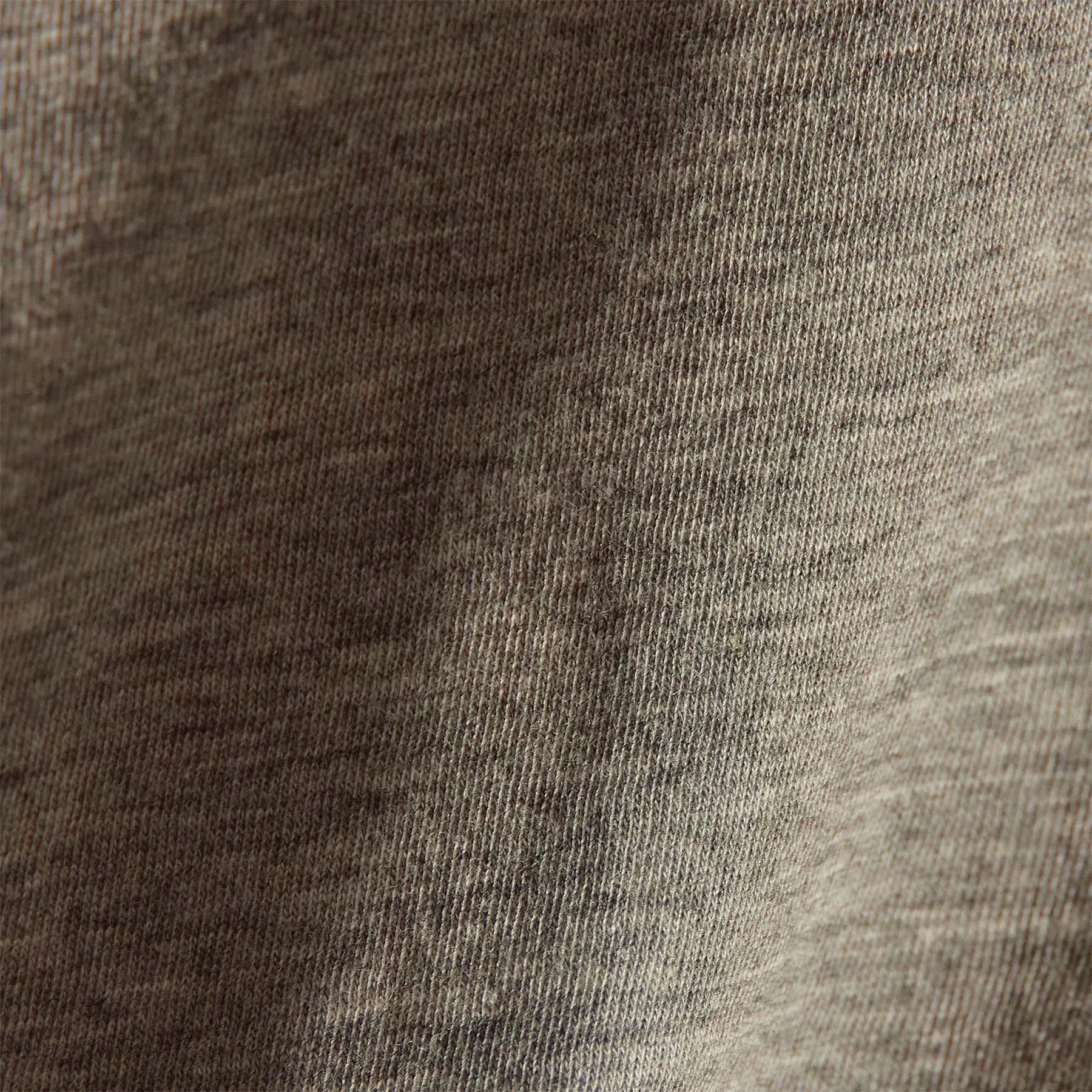 Luxe Lotus Jersey Crew - Heather Grey