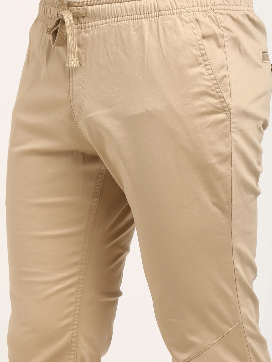 Men Urban Fit Cotton Stretch Trouser