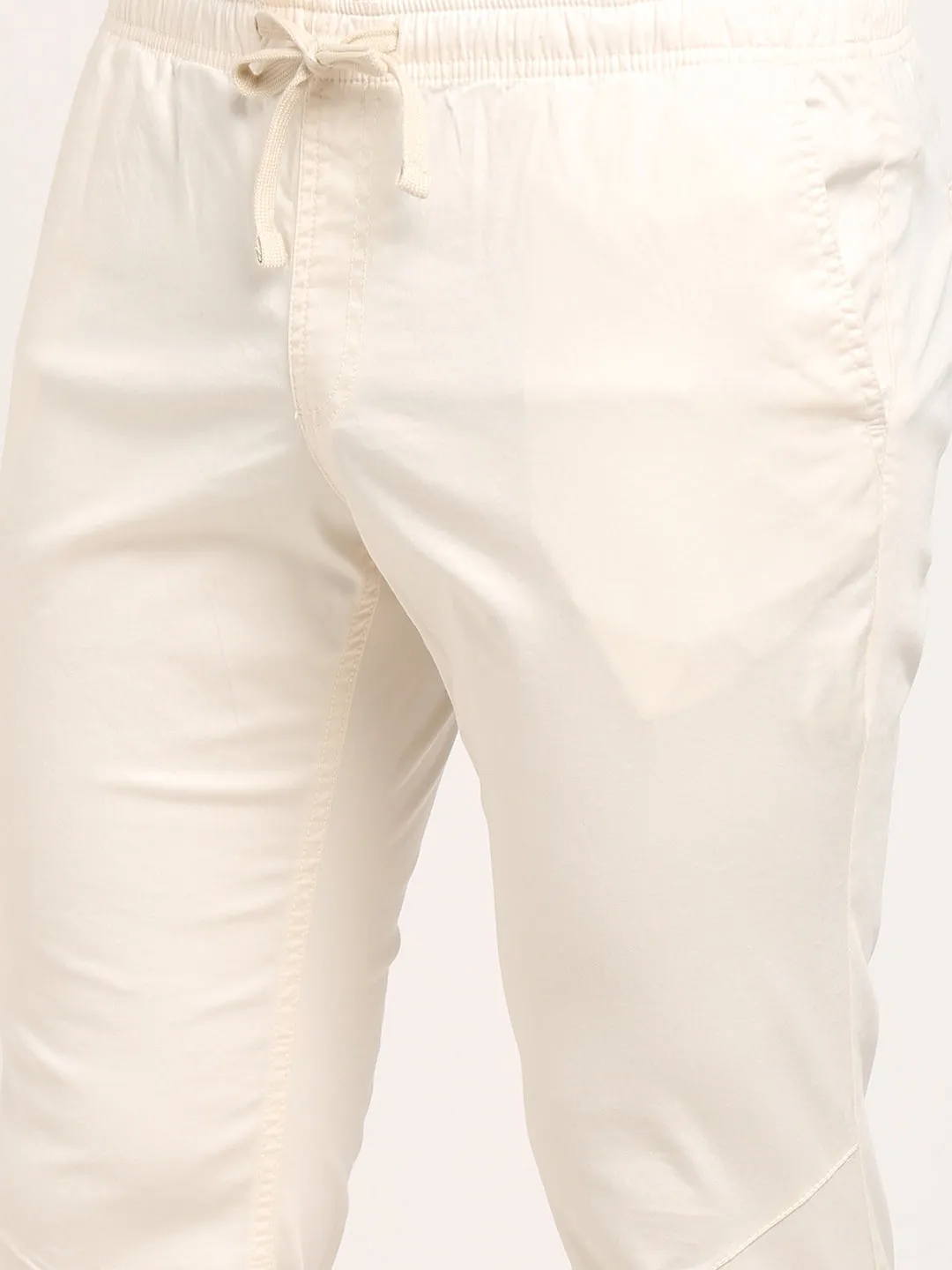 Men Urban Fit Cotton Stretch Trouser