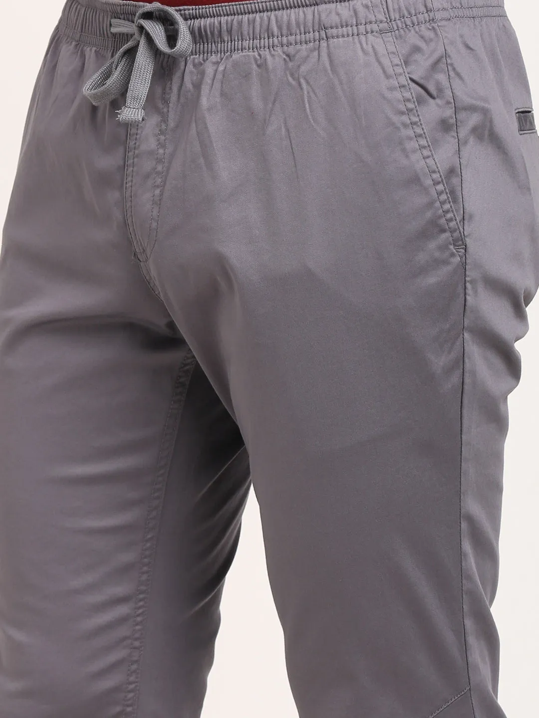 Men Urban Fit Cotton Stretch Trouser