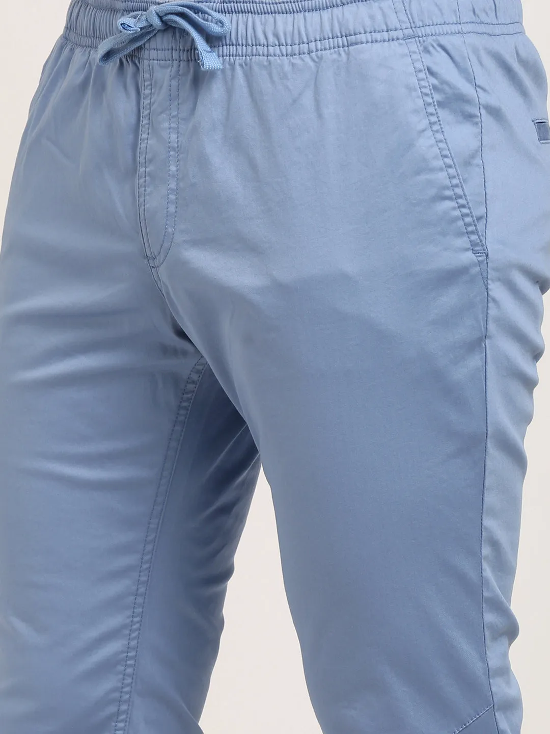 Men Urban Fit Cotton Stretch Trouser