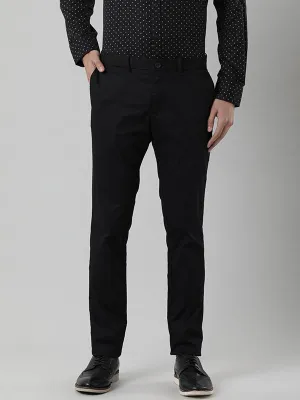 Men Urban Fit Polyester Blend Trouser