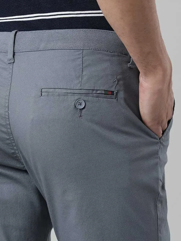 Men Urban Fit Polyester Blend Trouser