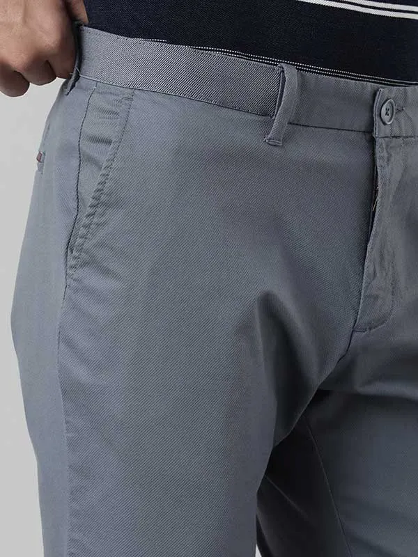 Men Urban Fit Polyester Blend Trouser