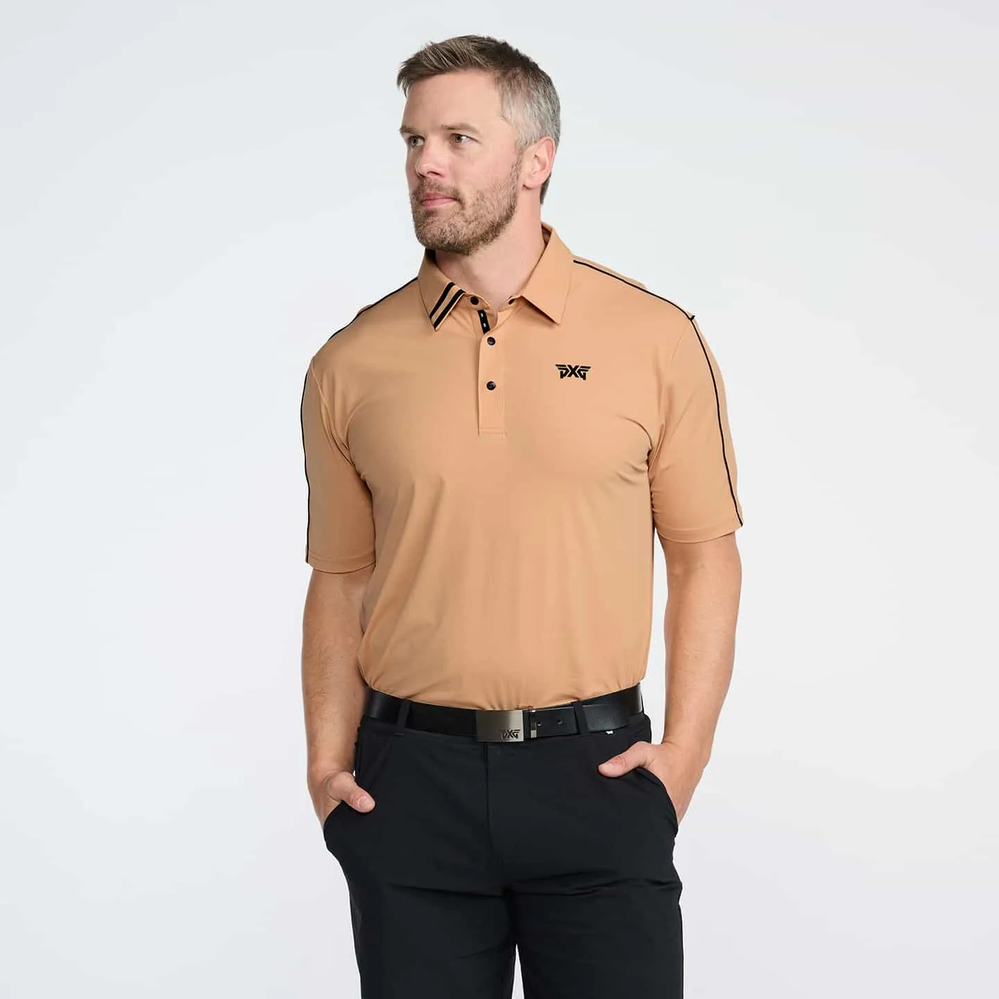 Men's Fine Line Polo