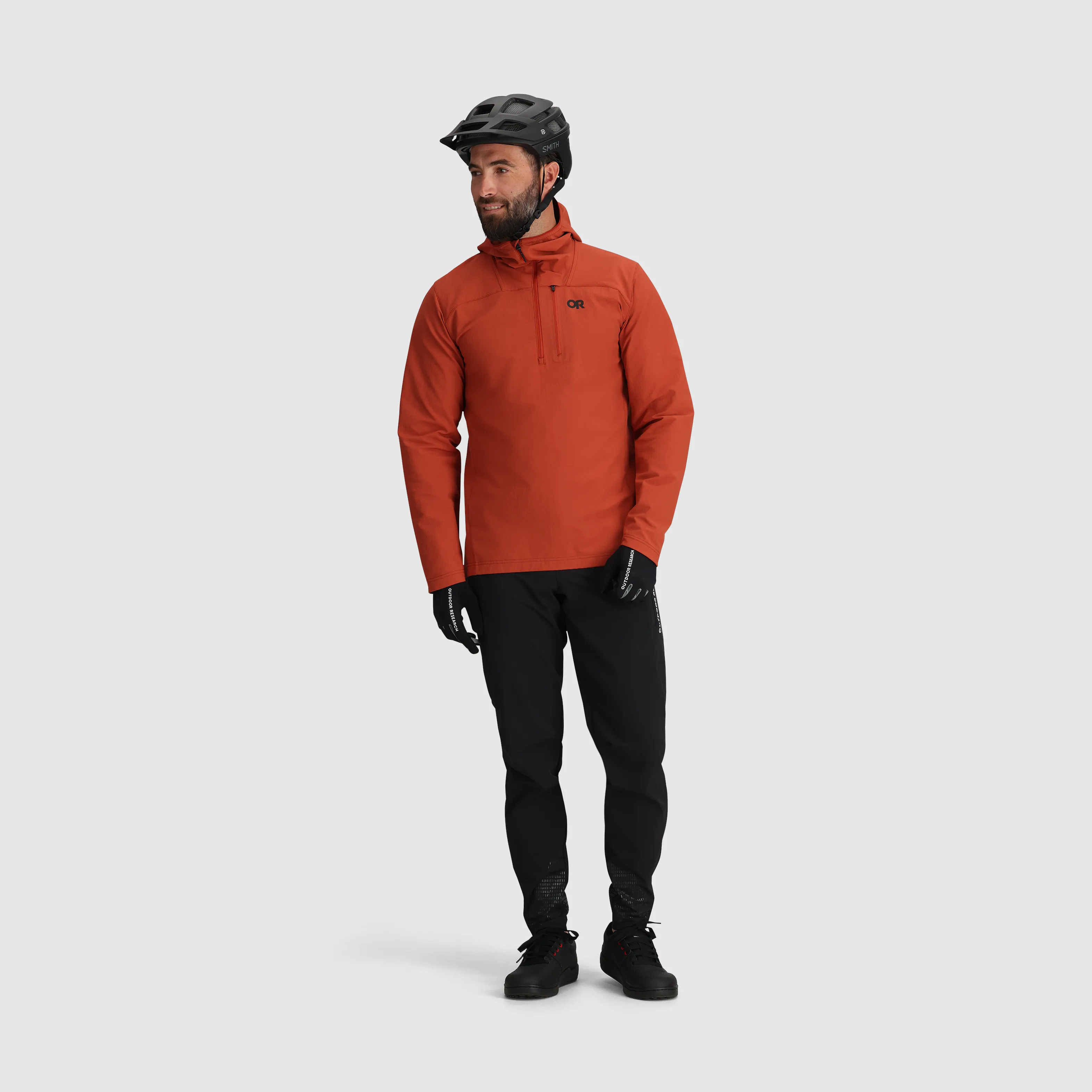 Men's Freewheel MTB Half Zip Hoodie