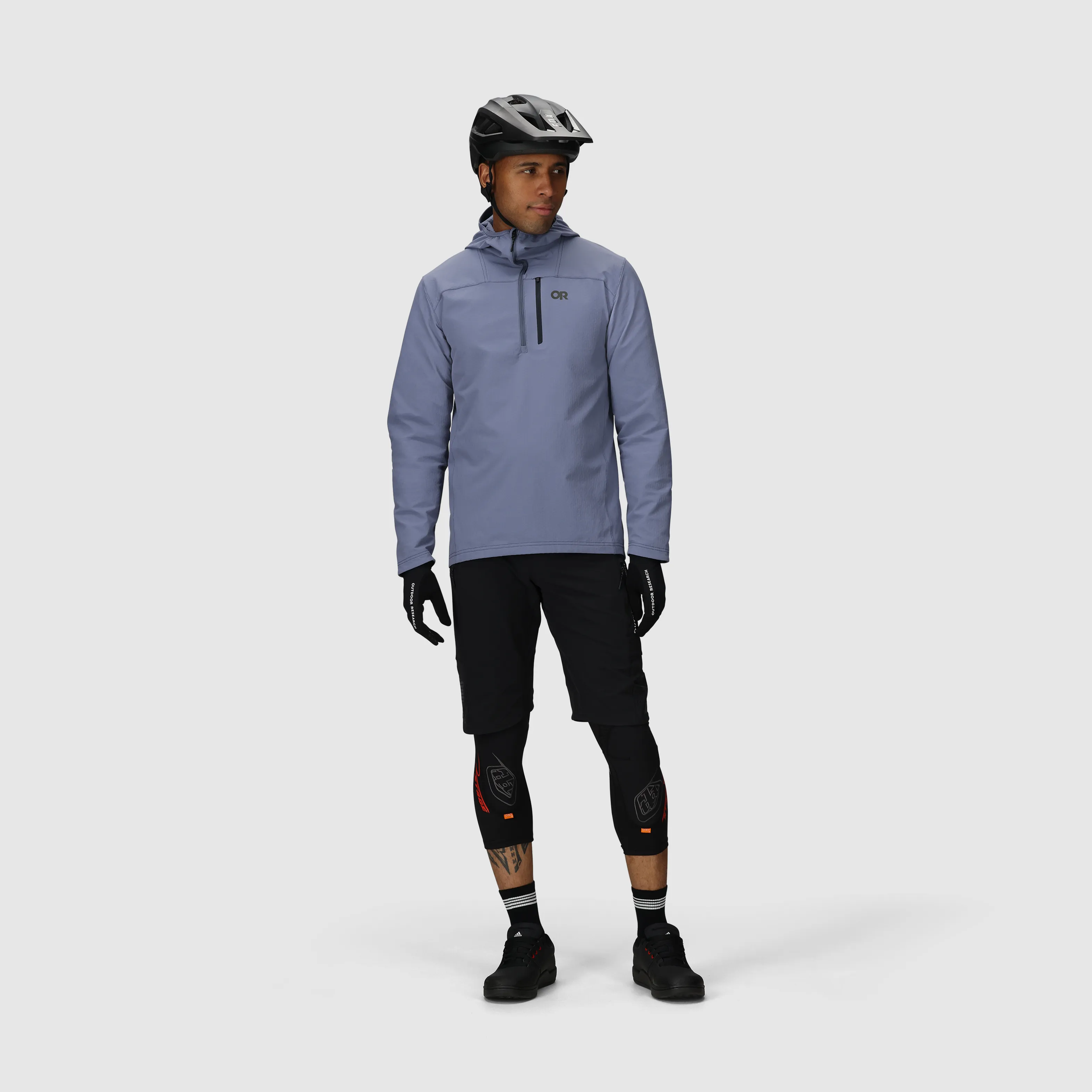 Men's Freewheel MTB Half Zip Hoodie
