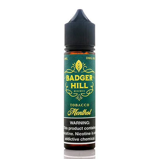 Menthol - Badger Hill Reserve E-Juice (60 ml)