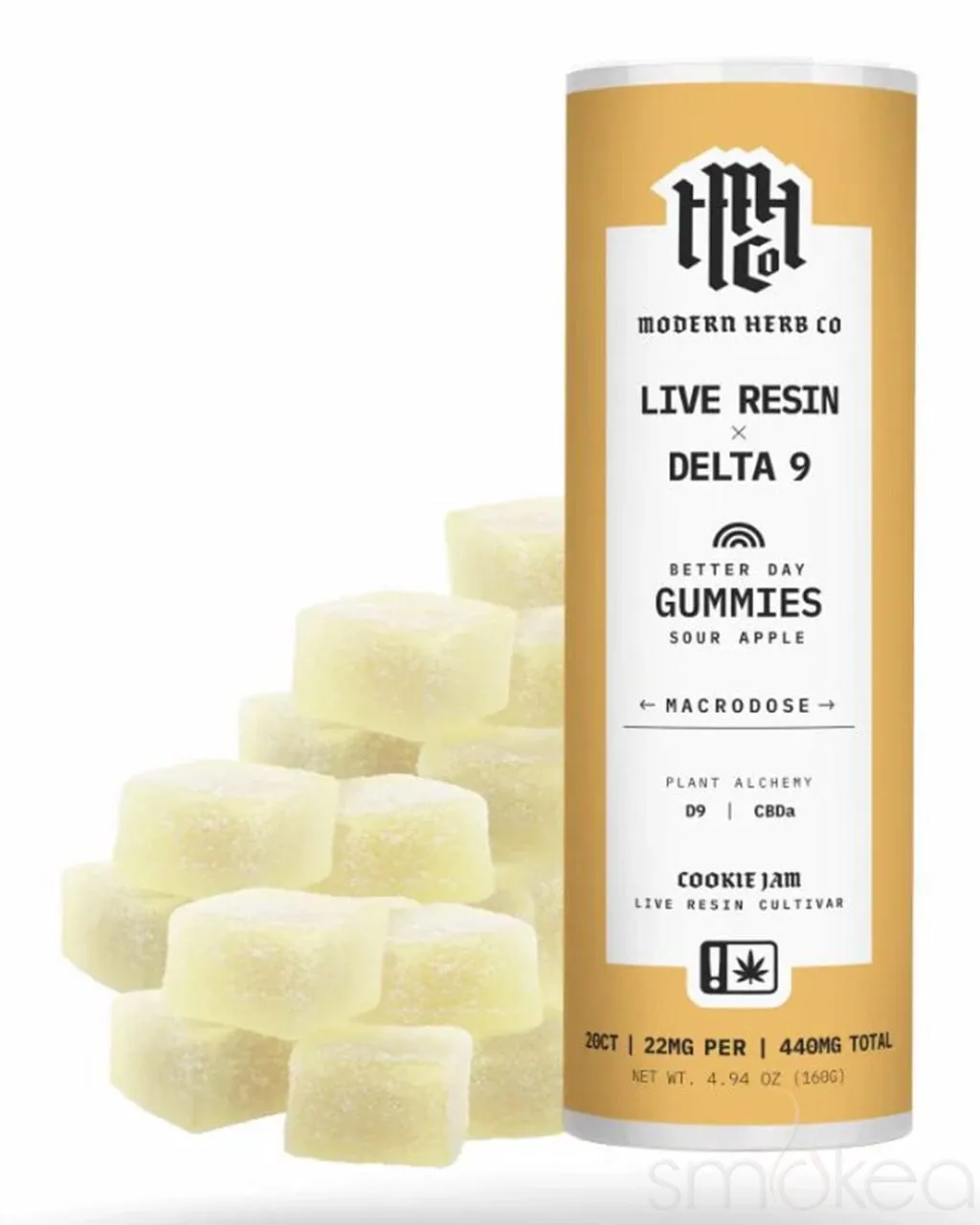 Modern Herb Co Delta 9 Live Resin Gummies - Sour Apple
