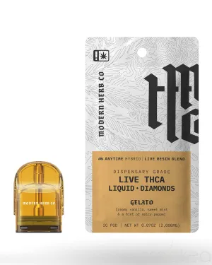 Modern Herb Co THCA Liquid Diamonds Pod Refill - Gelato
