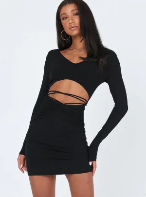 Noa Mini Dress Black