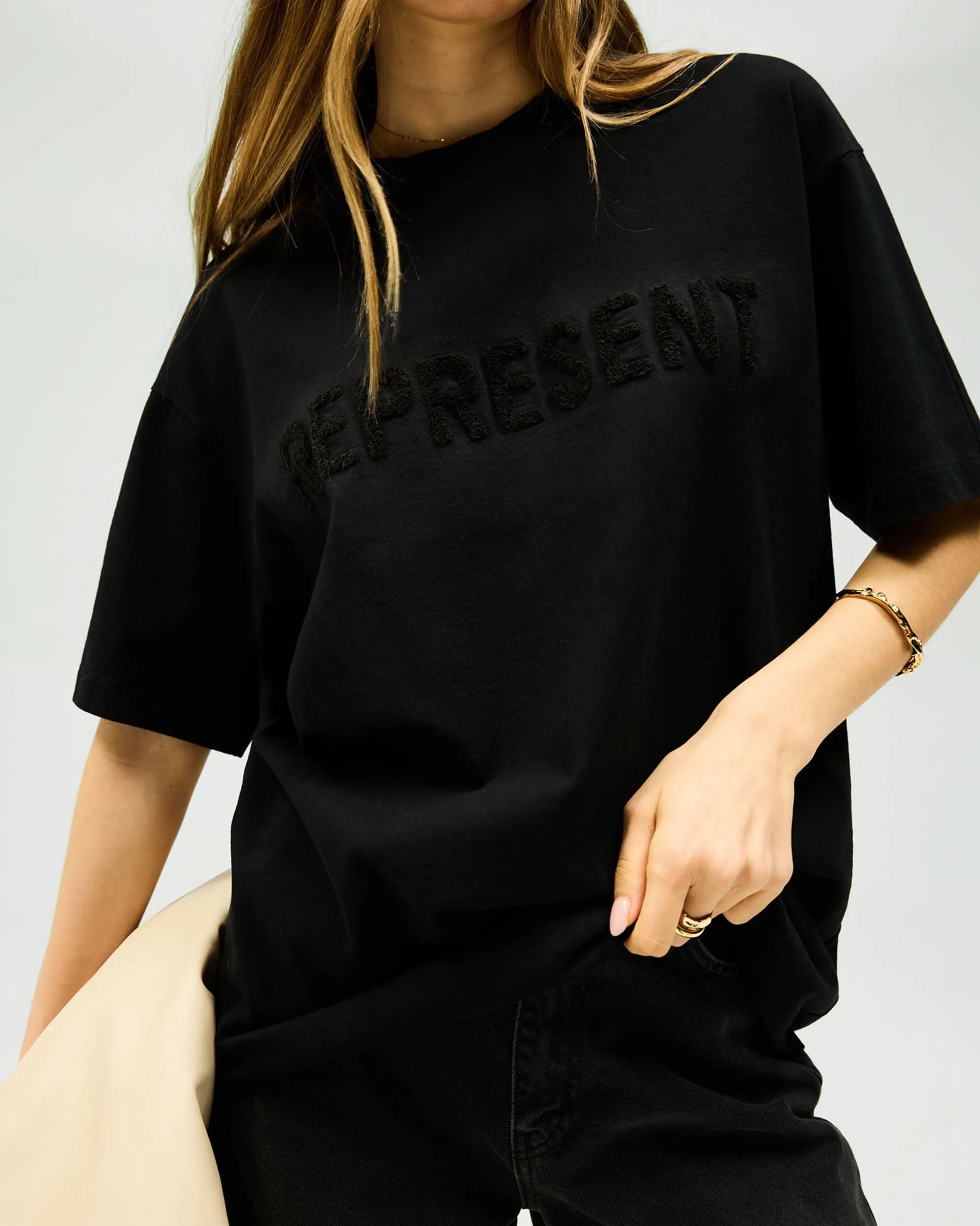 Owners Club Boyfriend T-Shirt - Jet Black