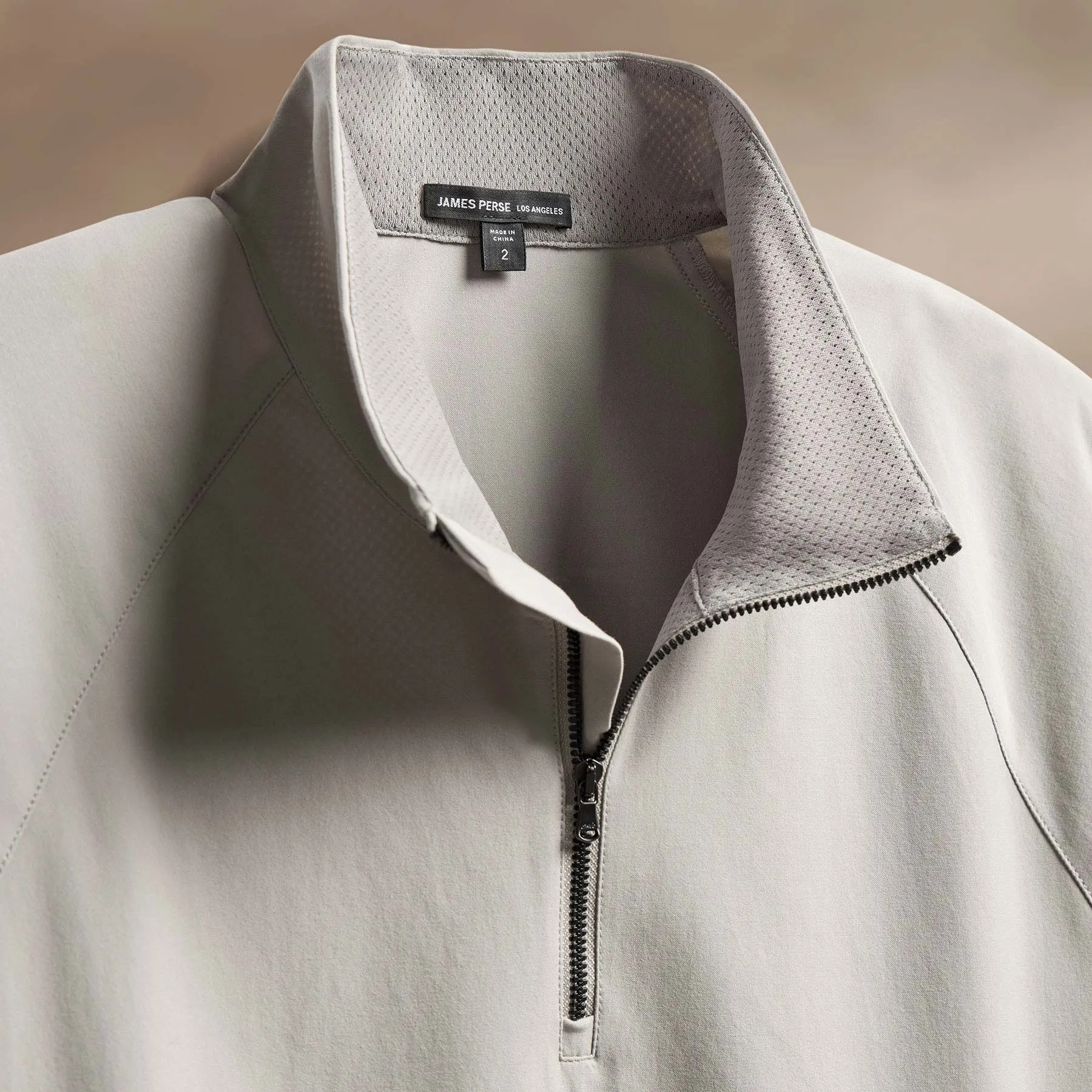 Performance Half Zip Shell - Concrete