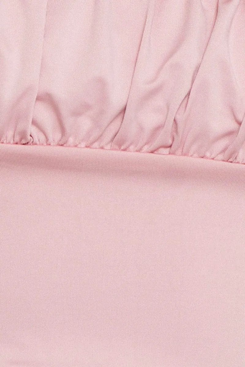 Pink Crop Top
