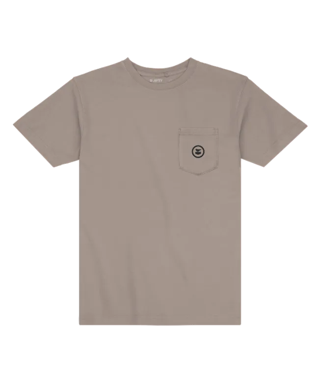 Pocket Otis Tee - Cinder