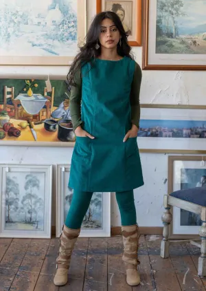 Polly Pocket Corduroy Tunic Everglade