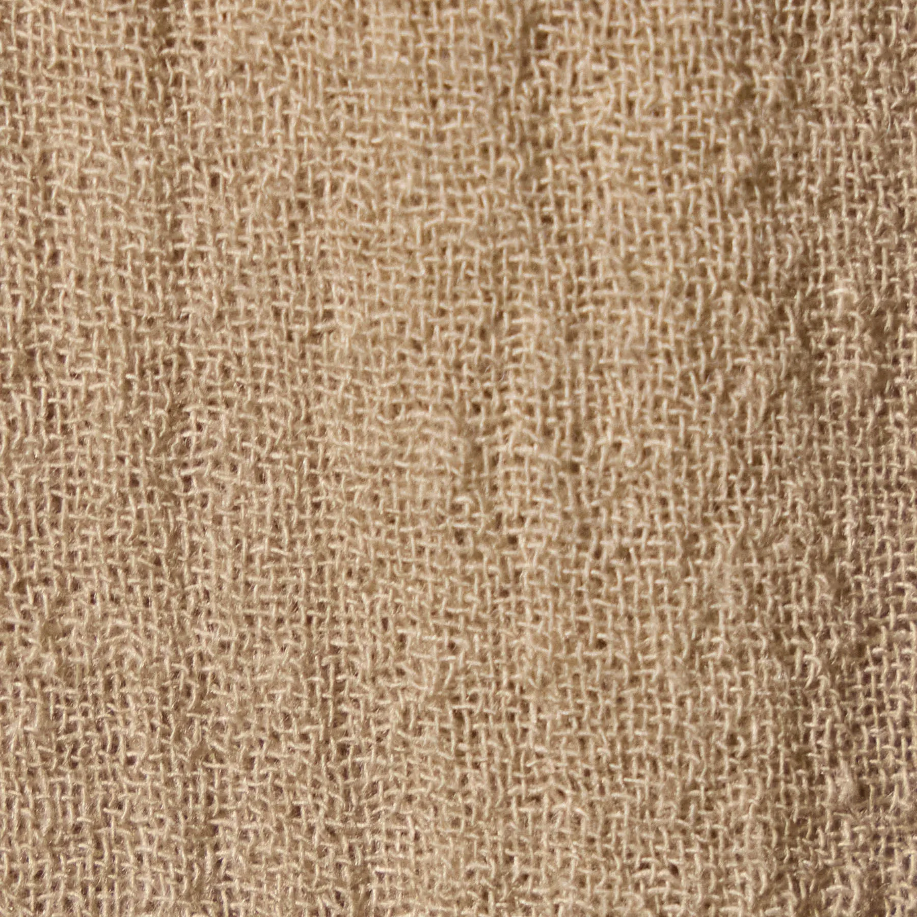 Relaxed Wool Blend Shirt - Biscuit