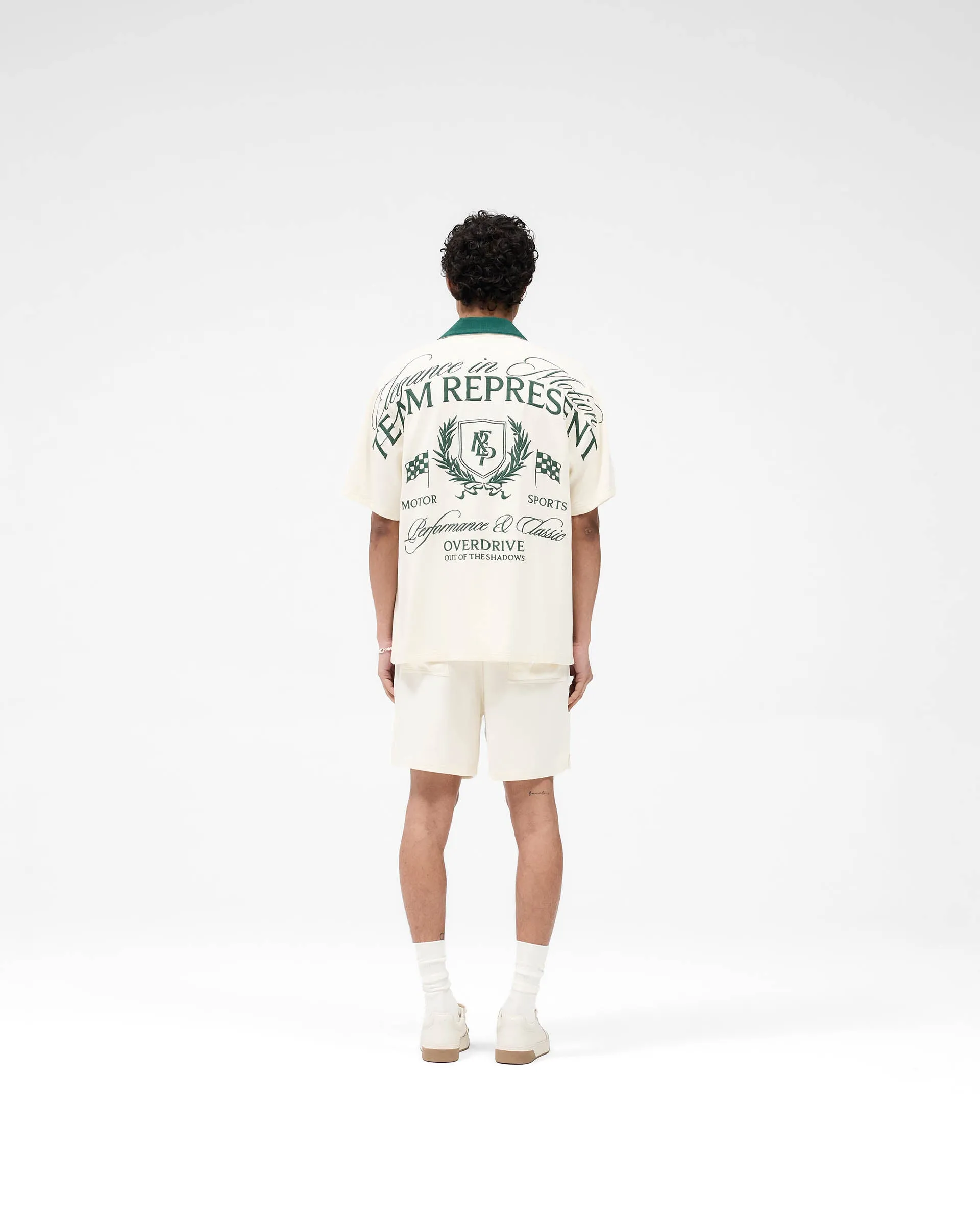 Represent Crest Short - Antique White