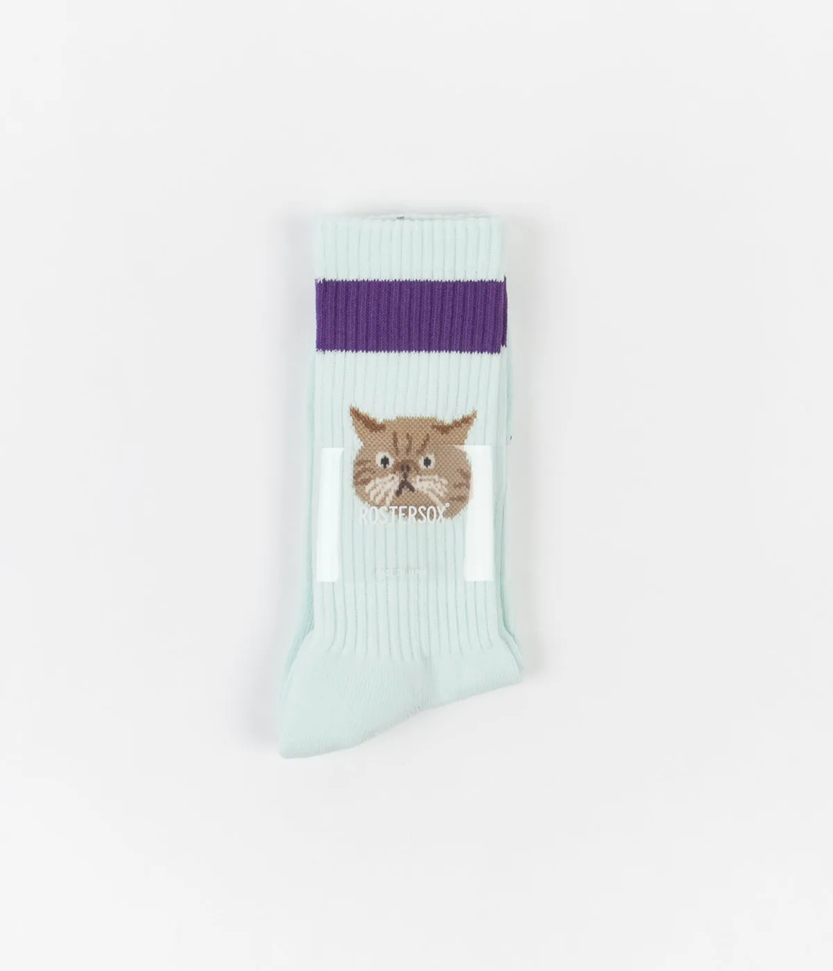 Rostersox Cat Socks - Green