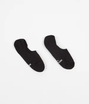 RoToTo High Gauge Invisible Socks - Black