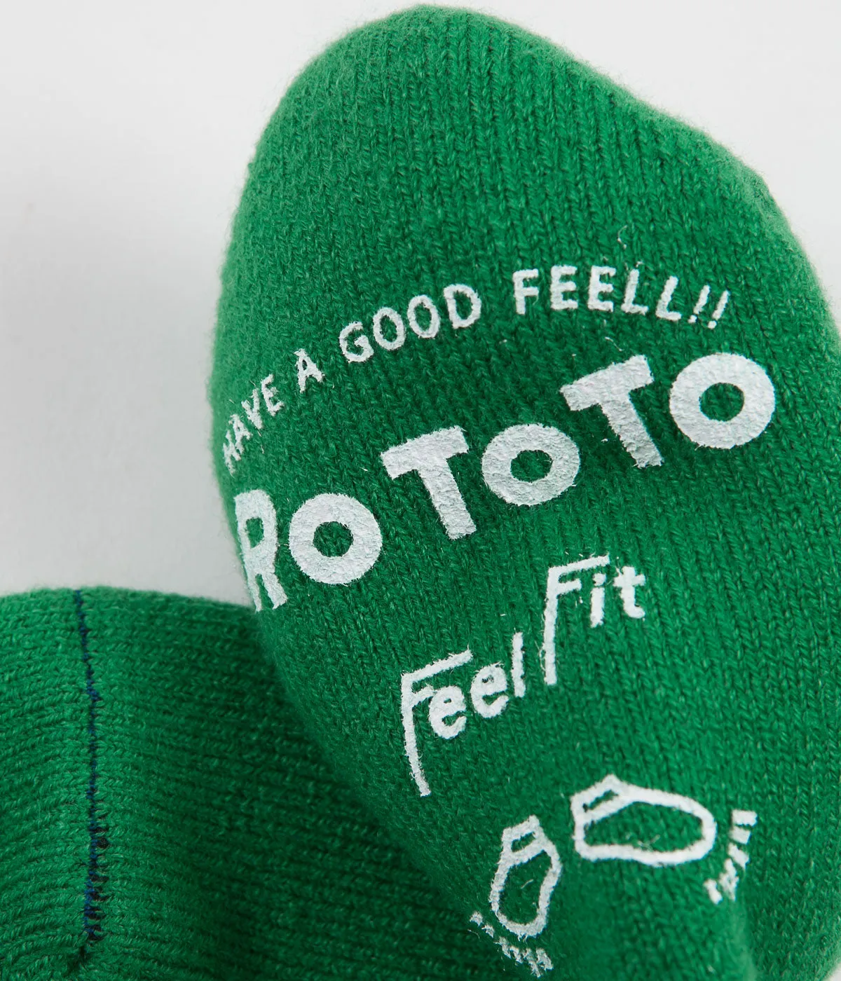 RoToTo Pile Slipper Socks - Green