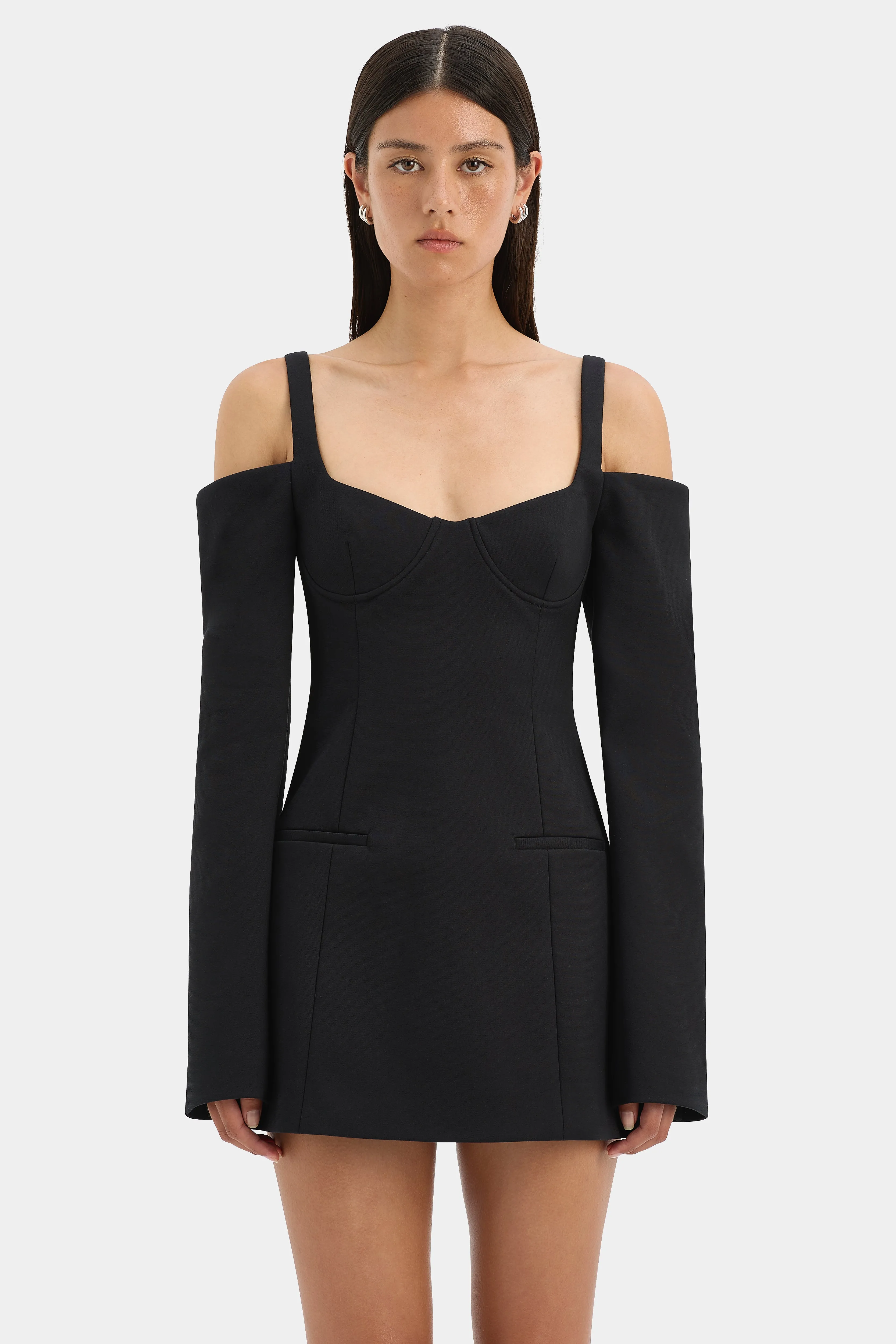 Sandrine Long Sleeve Mini Dress