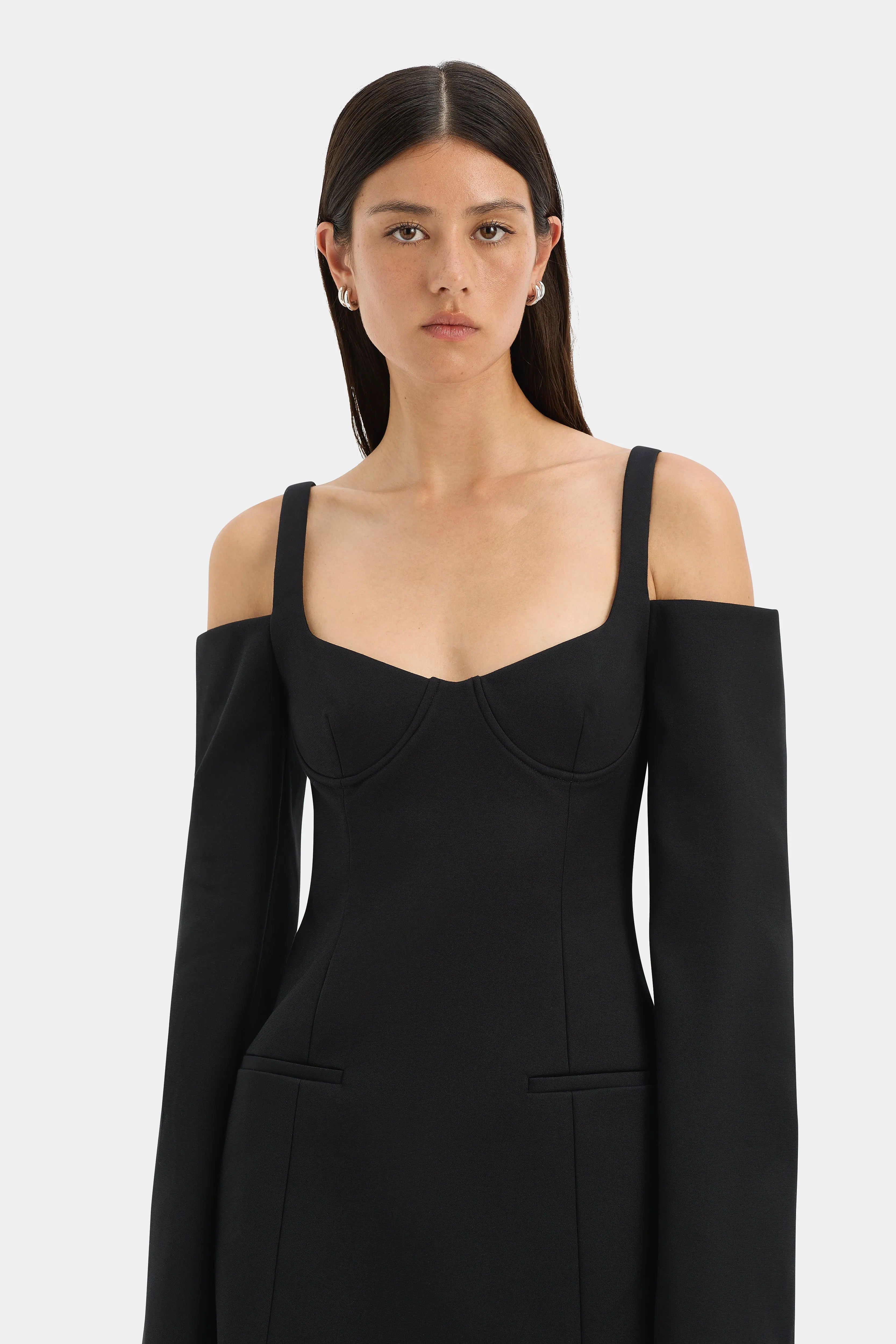 Sandrine Long Sleeve Mini Dress