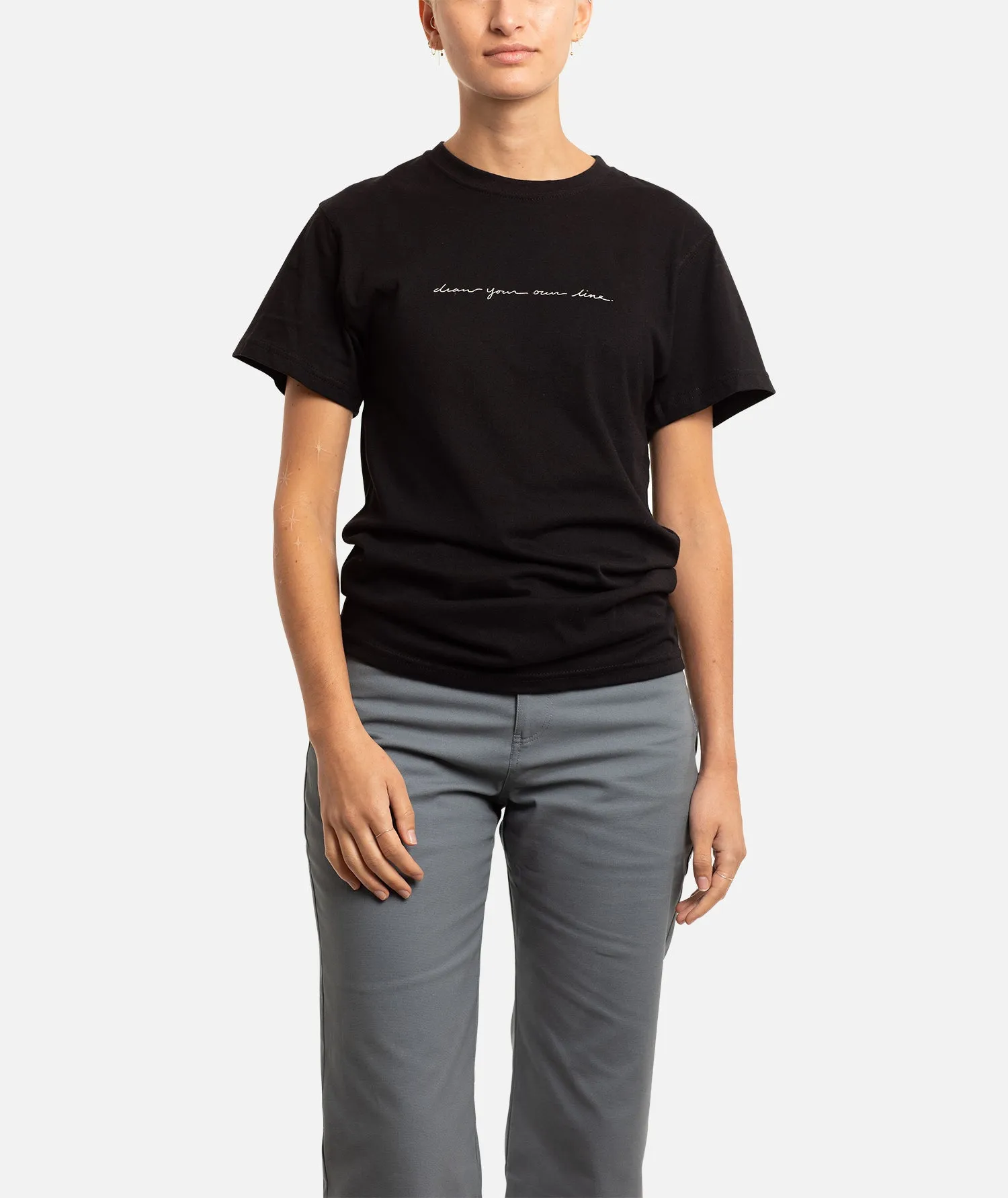 Scrawl Tee - Black