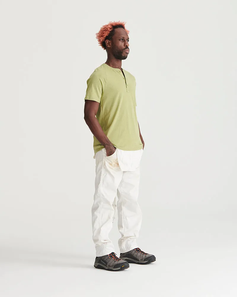 Short Sleeve Henley