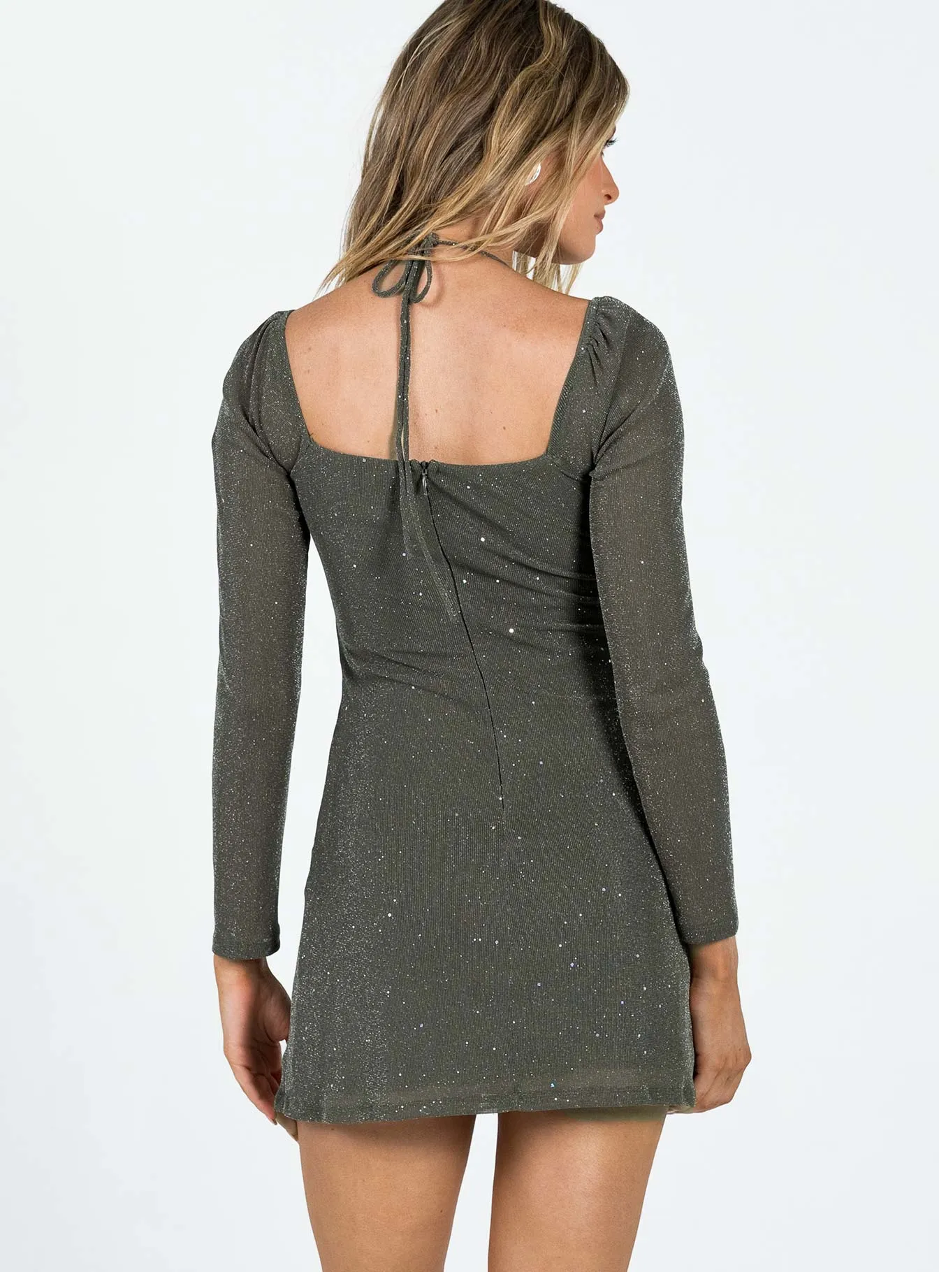 Stassie Mini Dress Khaki