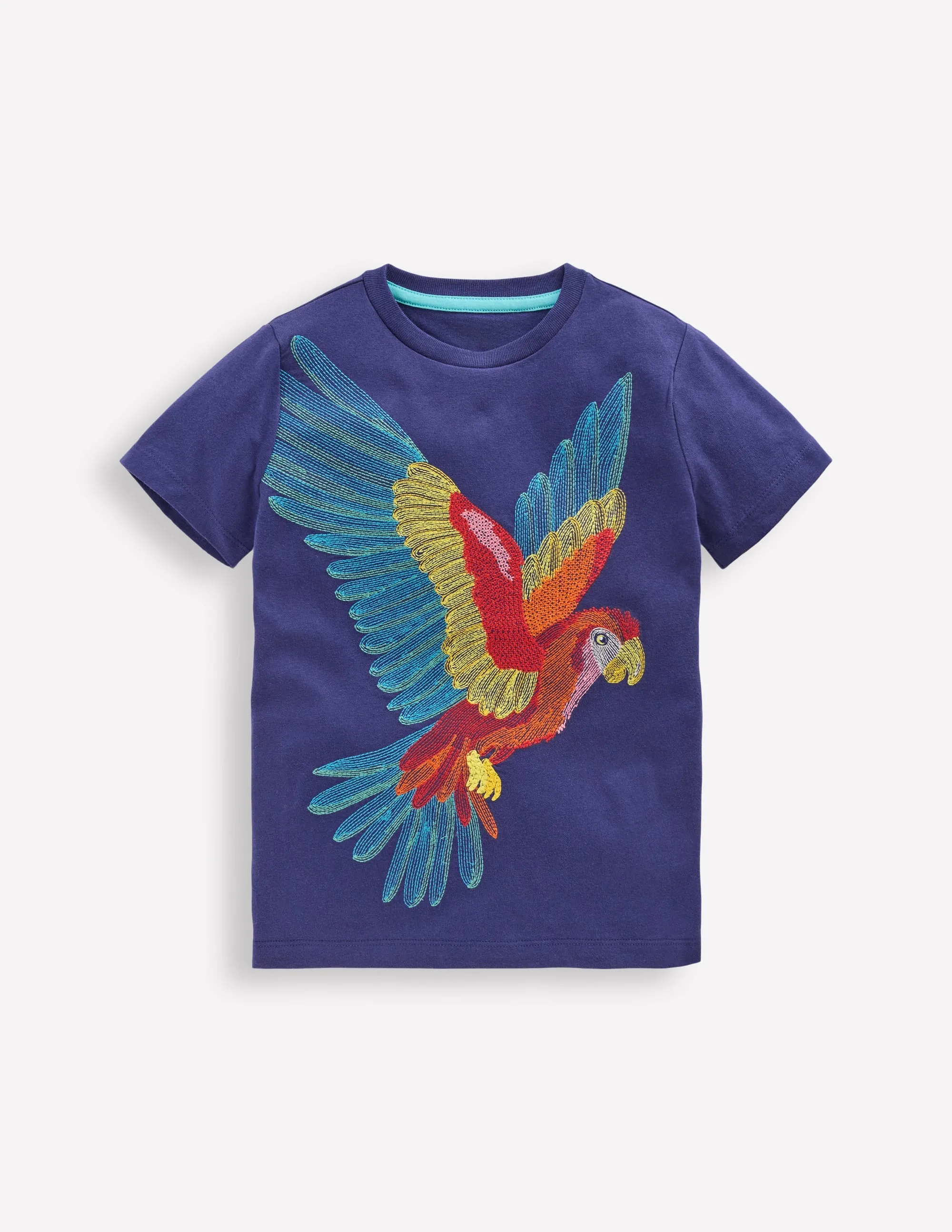 Superstitch T-Shirt-Starboard Blue Parrot
