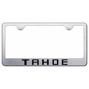 Tahoe Stainless Steel Frame - Laser Etched Brushed